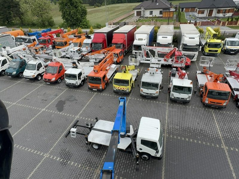 Nissan Cabstar NT400 Zwyżka Podnośnik Koszowy ISOLI PT 200 20m UDT Multitel P7