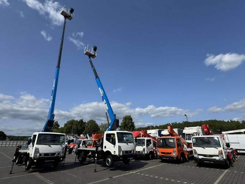 Nissan Cabstar NT400 Zwyżka Podnośnik Koszowy ISOLI PT 200 20m UDT Multitel P7