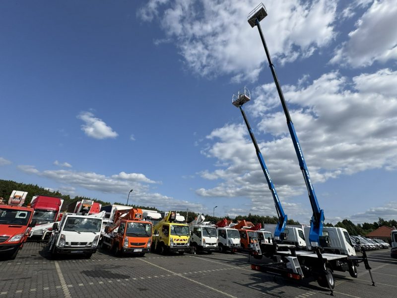 Nissan Cabstar NT400 Zwyżka Podnośnik Koszowy ISOLI PT 200 20m UDT Multitel P7