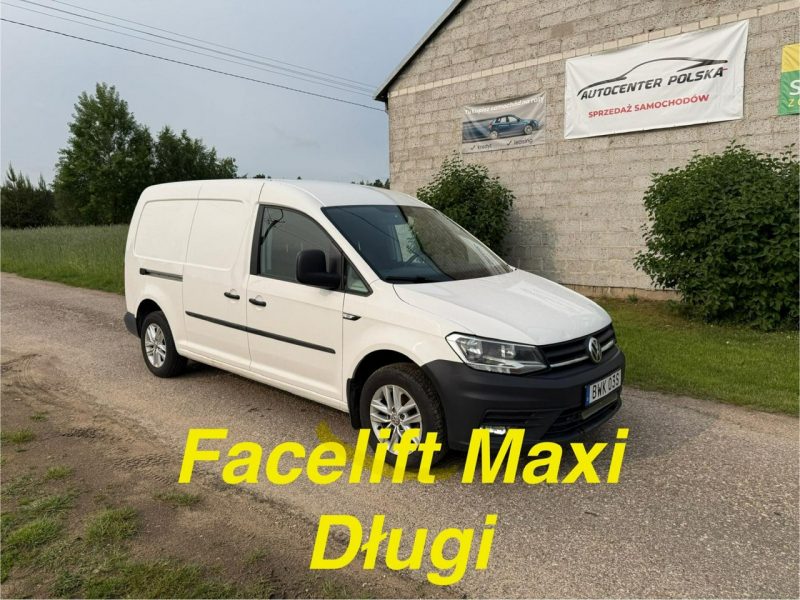 Volkswagen Caddy VWV Caddy 2020 r 2,0 102 KM MAXI Długi i Szafka warsztatowa EURO 6