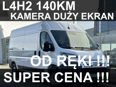 Fiat Ducato L4H2 140KM Super Niska Cena ! Dostępny od ręki ! Kamera ! 1484 zł