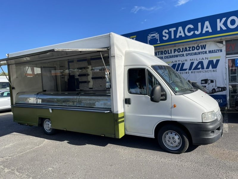 Fiat Ducato Autosklep wędlin Ryb Gastronomiczny Food Truck Foodtruck Sklep 2006