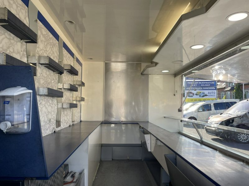 Fiat Ducato Autosklep wędlin Ryb Gastronomiczny Food Truck Foodtruck Sklep 2006