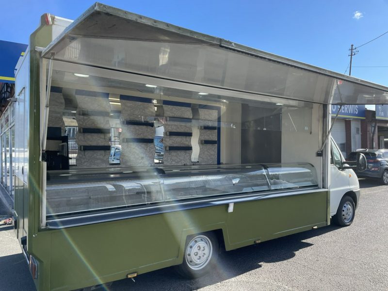 Fiat Ducato Autosklep wędlin Ryb Gastronomiczny Food Truck Foodtruck Sklep 2006