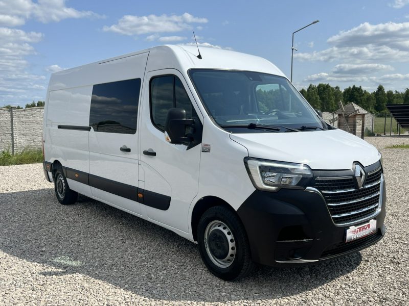 Renault Master 7-osob. Doka_Brygadowy *GWARANCJA* 2.3/136KM L3H2 MAX *HAK*