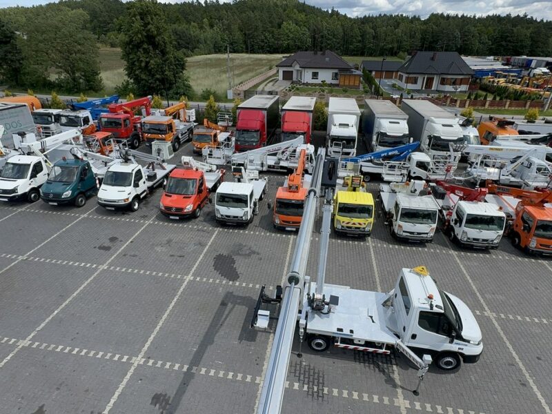 Iveco Daily 35S14 Koszowy Zwyżka Mx210 UDT Wumag GSR MT182 Ruthmann Jak Nowy