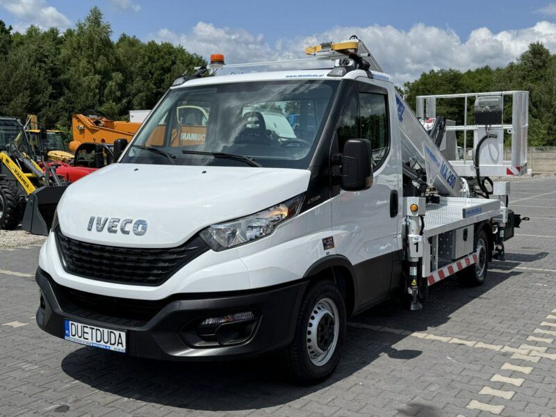 Iveco Daily 35S14 Koszowy Zwyżka Mx210 UDT Wumag GSR MT182 Ruthmann Jak Nowy