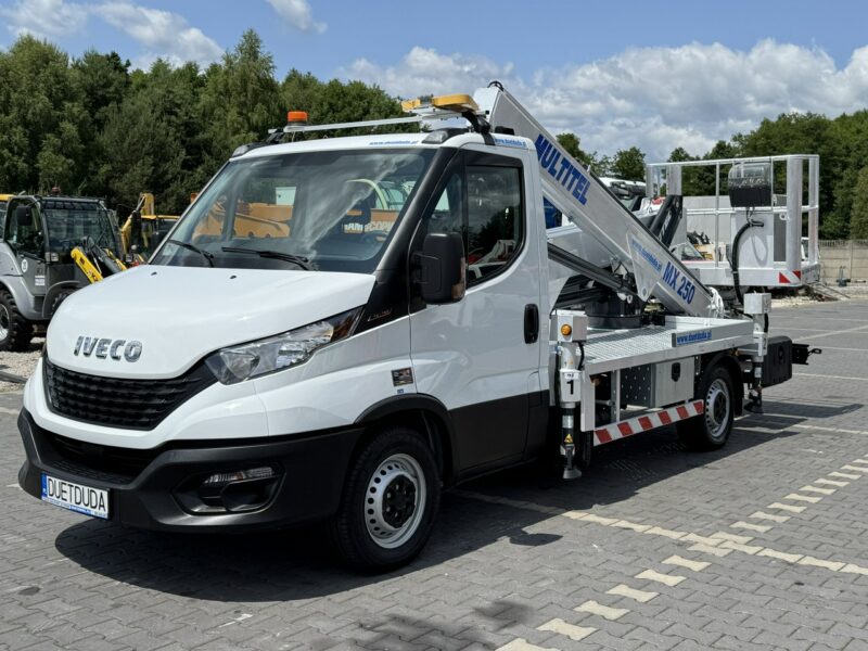 Iveco Daily 35S14 Koszowy Zwyżka Mx210 UDT Wumag GSR MT182 Ruthmann Jak Nowy