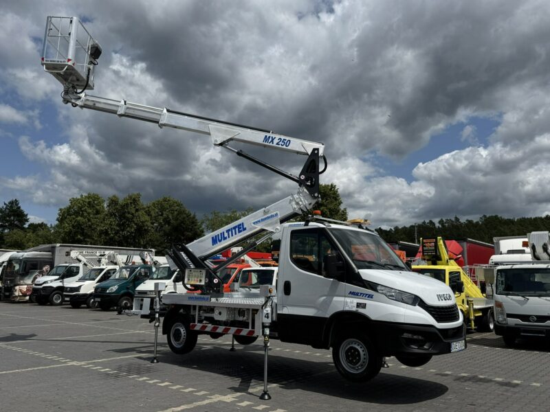 Iveco Daily 35S14 Koszowy Zwyżka Mx210 UDT Wumag GSR MT182 Ruthmann Jak Nowy