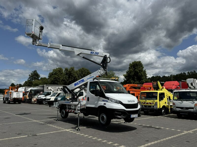 Iveco Daily 35S14 Koszowy Zwyżka Mx210 UDT Wumag GSR MT182 Ruthmann Jak Nowy