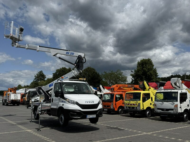Iveco Daily 35S14 Koszowy Zwyżka Mx210 UDT Wumag GSR MT182 Ruthmann Jak Nowy