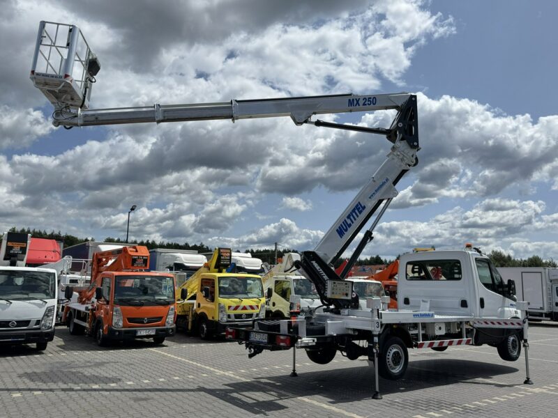 Iveco Daily 35S14 Koszowy Zwyżka Mx210 UDT Wumag GSR MT182 Ruthmann Jak Nowy