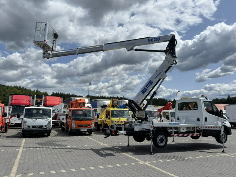 Iveco Daily 35S14 Koszowy Zwyżka Mx210 UDT Wumag GSR MT182 Ruthmann Jak Nowy