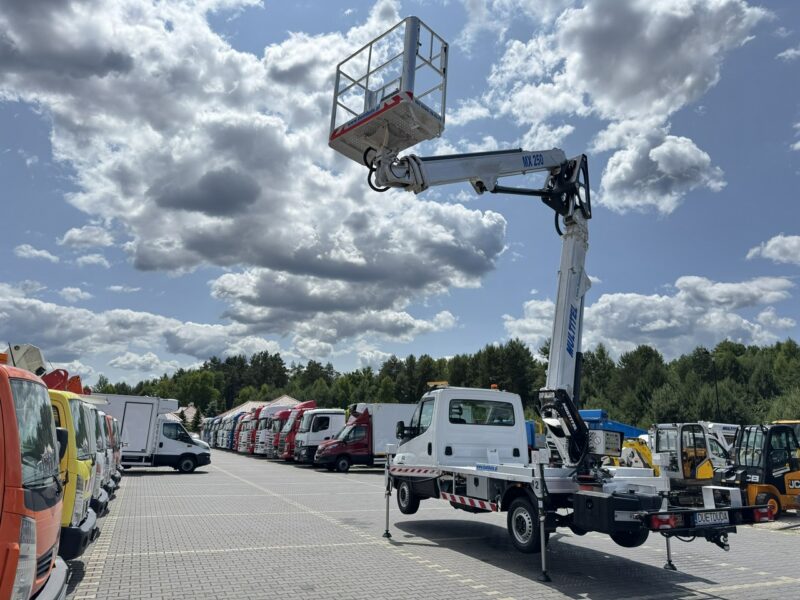 Iveco Daily 35S14 Koszowy Zwyżka Mx210 UDT Wumag GSR MT182 Ruthmann Jak Nowy