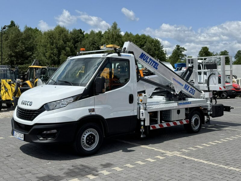 Iveco Daily 35S14 Koszowy Zwyżka Mx210 UDT Wumag GSR MT182 Ruthmann Jak Nowy
