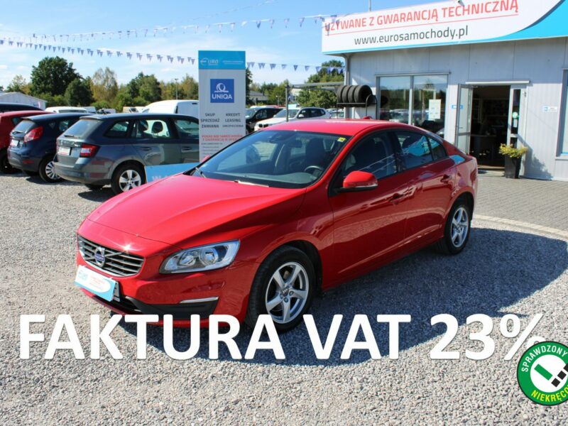 Volvo S60 F-Vat,Gwarancja,Salon Polska,I-właściciel,ALU,Tempomat,Czujniki Parkow II (2010-)