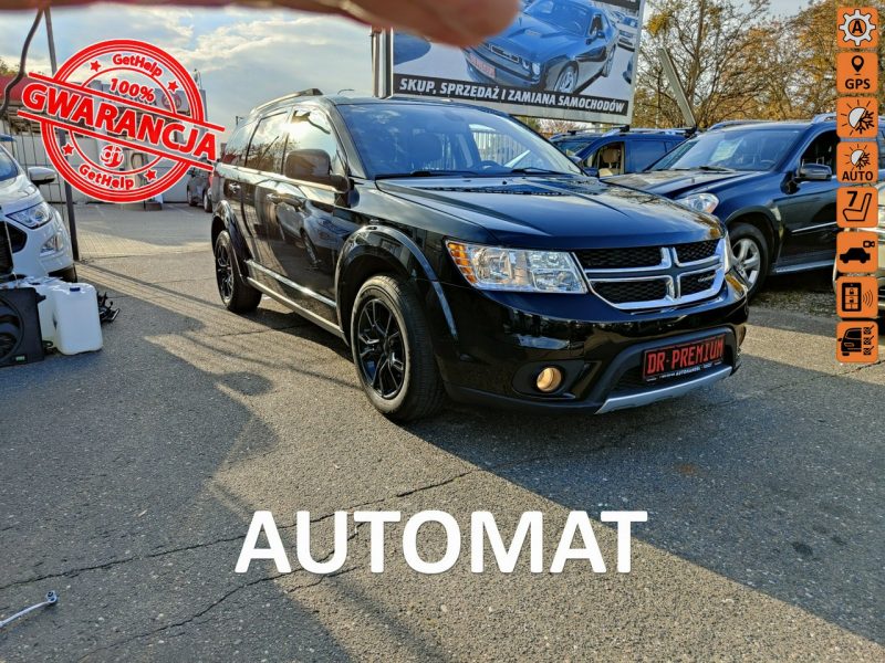 Dodge Journey 2.4 Benzyna 190 KM, Bluetooth, Kamera Cofania, Tempomat, 7-osób, Alu