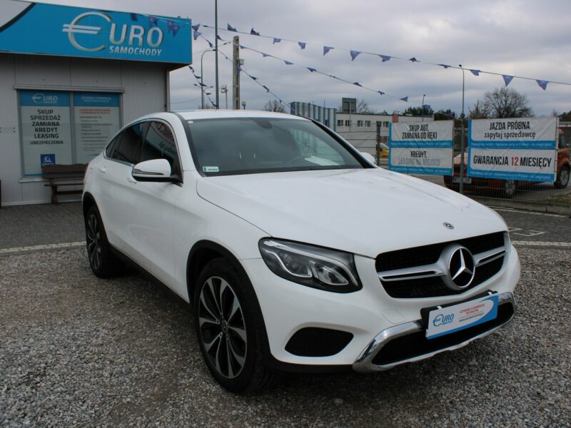 Mercedes GLC 220 COUPE F-vat Gwarancja Skóra Led Salon Polska Gwarancja I (2015-2022)