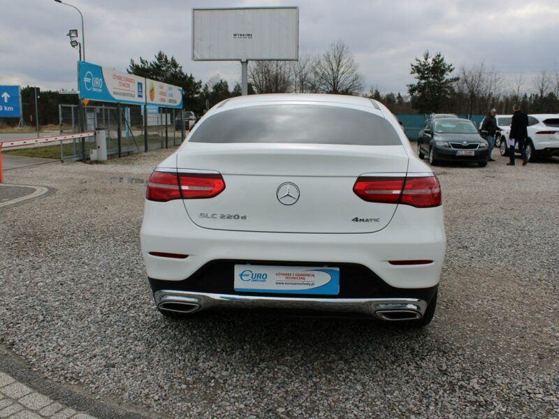 Mercedes GLC 220 COUPE F-vat Gwarancja Skóra Led Salon Polska Gwarancja I (2015-2022)