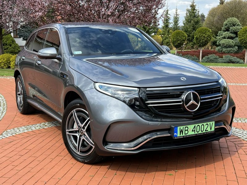 Mercedes EQC 400 AMG 4Matic Salon PL Gwarancja Stan UNIKAT Fak.VAT Możliwa Zamiana