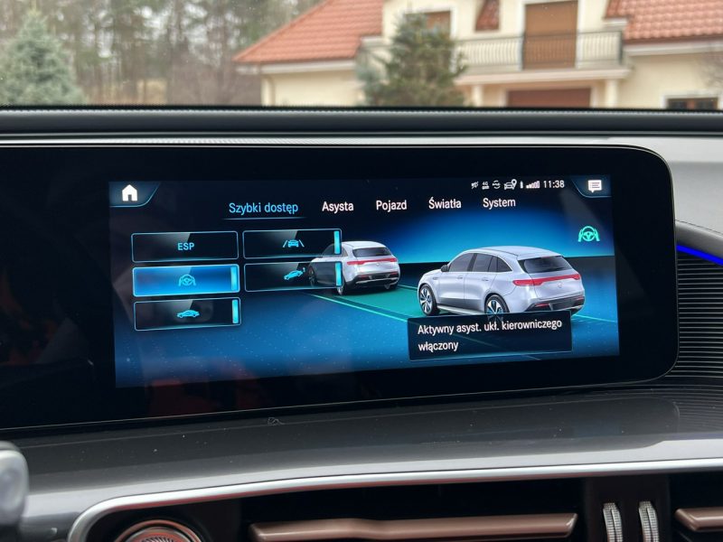 Mercedes EQC 400 AMG 4Matic Salon PL Gwarancja Stan UNIKAT Fak.VAT Możliwa Zamiana