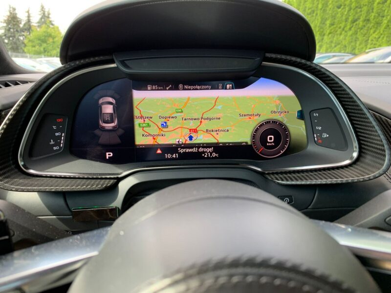 Audi R8 Salon PL V10 610 Ceramika Kamera Bang/Olufsen Carbon