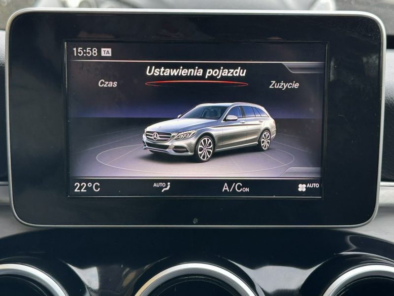 Mercedes C 180 LED,Navi,PDC,Serwis,Gwarancja W205 (2014-2021)
