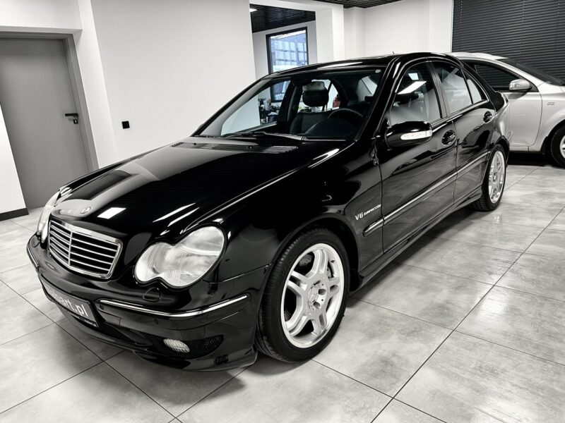 Mercedes C 32 AMG 3.2 KOMPRESSOR 354KM*BOSE Audio*Navi GPS*Skóry*Alu 17*Xenon*Z NIEMIEC W203 (2000-2007)
