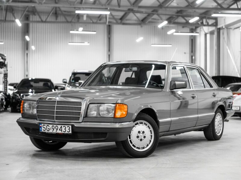 Mercedes S 280 W126. Bezwypadkowy. Klimatyzacja. Oryginał. Stan Kolekcjonerski. W126 (1980-1993)