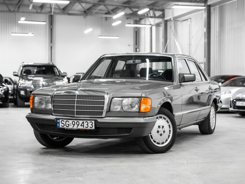 Mercedes S 280 W126. Bezwypadkowy. Klimatyzacja. Oryginał. Stan Kolekcjonerski. W126 (1980-1993)