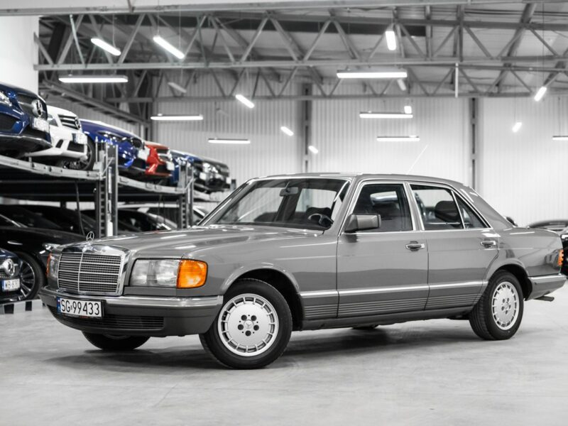 Mercedes S 280 W126. Bezwypadkowy. Klimatyzacja. Oryginał. Stan Kolekcjonerski. W126 (1980-1993)