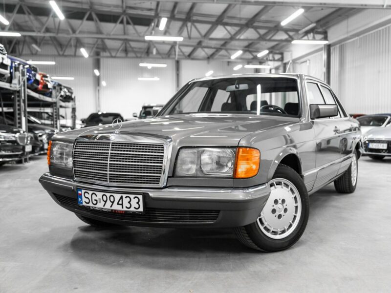 Mercedes S 280 W126. Bezwypadkowy. Klimatyzacja. Oryginał. Stan Kolekcjonerski. W126 (1980-1993)