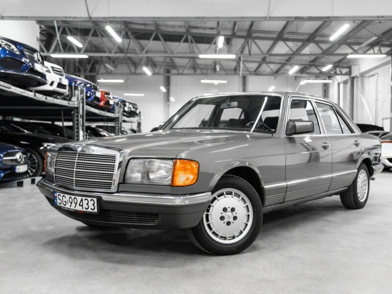 Mercedes S 280 W126. Bezwypadkowy. Klimatyzacja. Oryginał. Stan Kolekcjonerski. W126 (1980-1993)