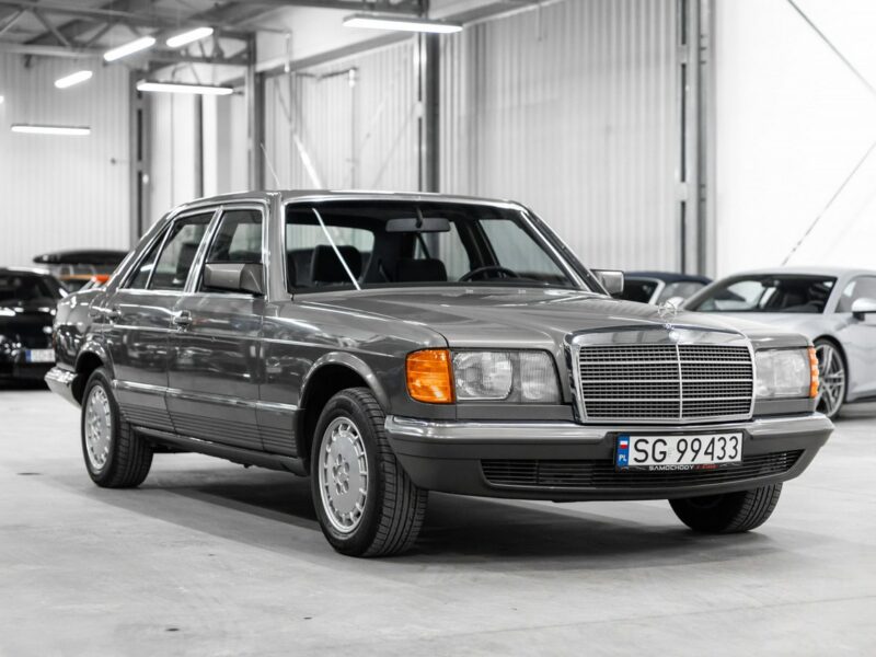 Mercedes S 280 W126. Bezwypadkowy. Klimatyzacja. Oryginał. Stan Kolekcjonerski. W126 (1980-1993)