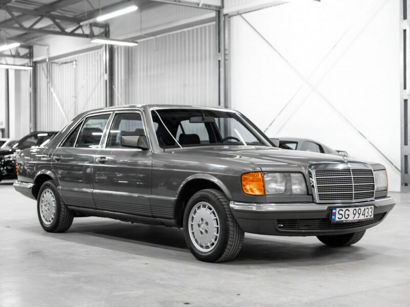 Mercedes S 280 W126. Bezwypadkowy. Klimatyzacja. Oryginał. Stan Kolekcjonerski. W126 (1980-1993)