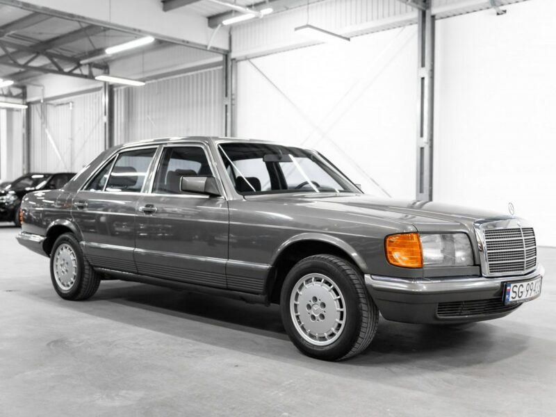 Mercedes S 280 W126. Bezwypadkowy. Klimatyzacja. Oryginał. Stan Kolekcjonerski. W126 (1980-1993)