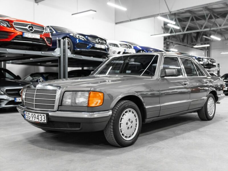 Mercedes S 280 W126. Bezwypadkowy. Klimatyzacja. Oryginał. Stan Kolekcjonerski. W126 (1980-1993)