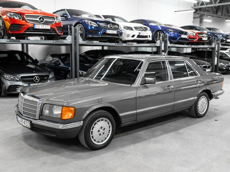 Mercedes S 280 W126. Bezwypadkowy. Klimatyzacja. Oryginał. Stan Kolekcjonerski. W126 (1980-1993)