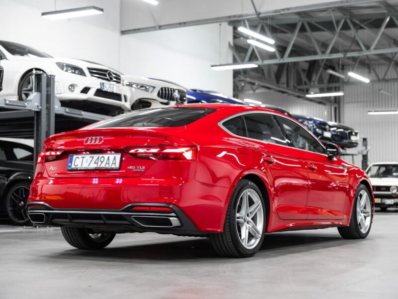 Audi A5 Sportback 3.0 TDI 231KM Quattro. Gwarancja 09.2025. F5 (2016-)