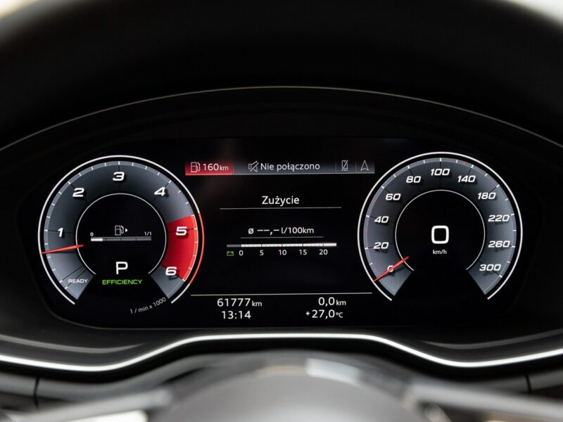 Audi A5 Sportback 3.0 TDI 231KM Quattro. Gwarancja 09.2025. F5 (2016-)