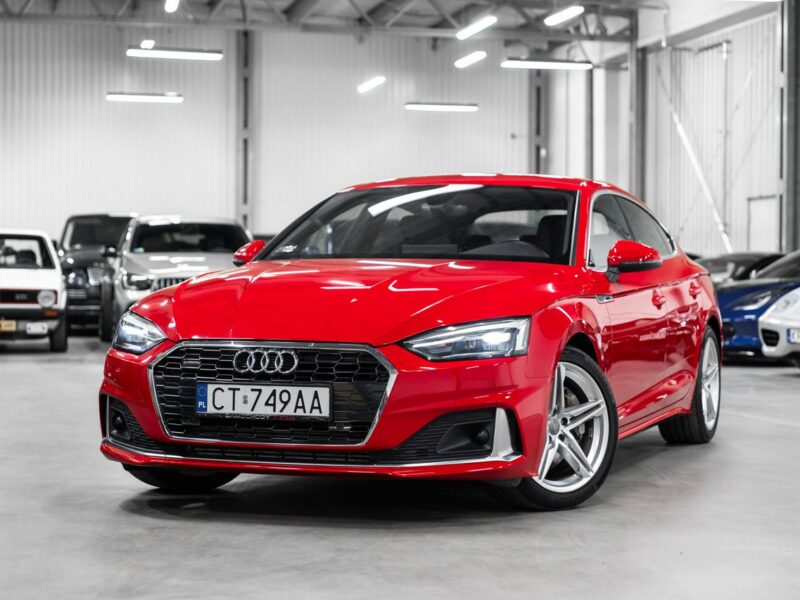 Audi A5 Sportback 3.0 TDI 231KM Quattro. Gwarancja 09.2025. F5 (2016-)