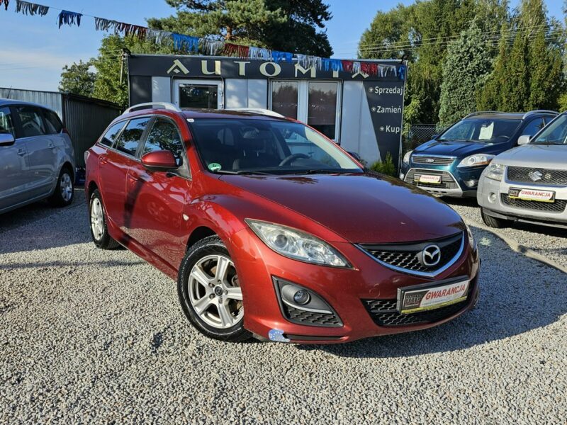 Mazda 6 -SPRZEDANY- Piękna 2,2 DIESEL ! Śliczny kolor Metalic , GWARANCJA II (2007-2013)