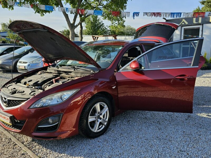 Mazda 6 -SPRZEDANY- Piękna 2,2 DIESEL ! Śliczny kolor Metalic , GWARANCJA II (2007-2013)
