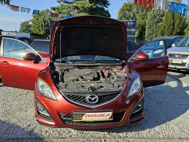 Mazda 6 -SPRZEDANY- Piękna 2,2 DIESEL ! Śliczny kolor Metalic , GWARANCJA II (2007-2013)