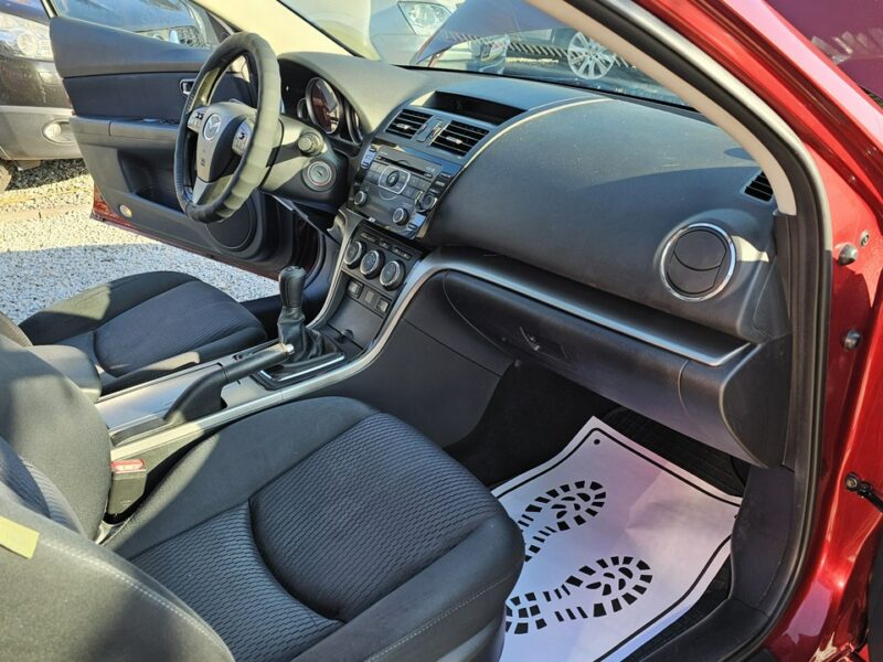 Mazda 6 -SPRZEDANY- Piękna 2,2 DIESEL ! Śliczny kolor Metalic , GWARANCJA II (2007-2013)
