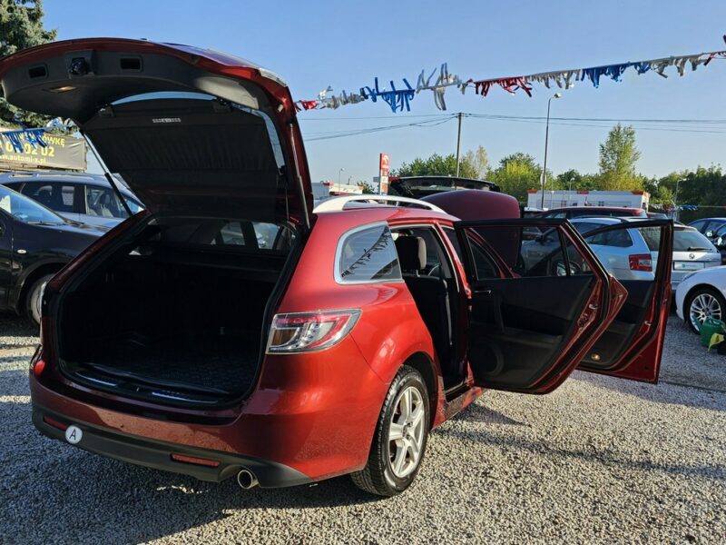 Mazda 6 -SPRZEDANY- Piękna 2,2 DIESEL ! Śliczny kolor Metalic , GWARANCJA II (2007-2013)