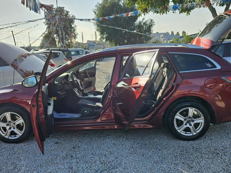 Mazda 6 -SPRZEDANY- Piękna 2,2 DIESEL ! Śliczny kolor Metalic , GWARANCJA II (2007-2013)