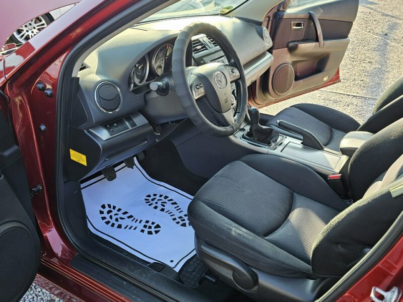 Mazda 6 -SPRZEDANY- Piękna 2,2 DIESEL ! Śliczny kolor Metalic , GWARANCJA II (2007-2013)
