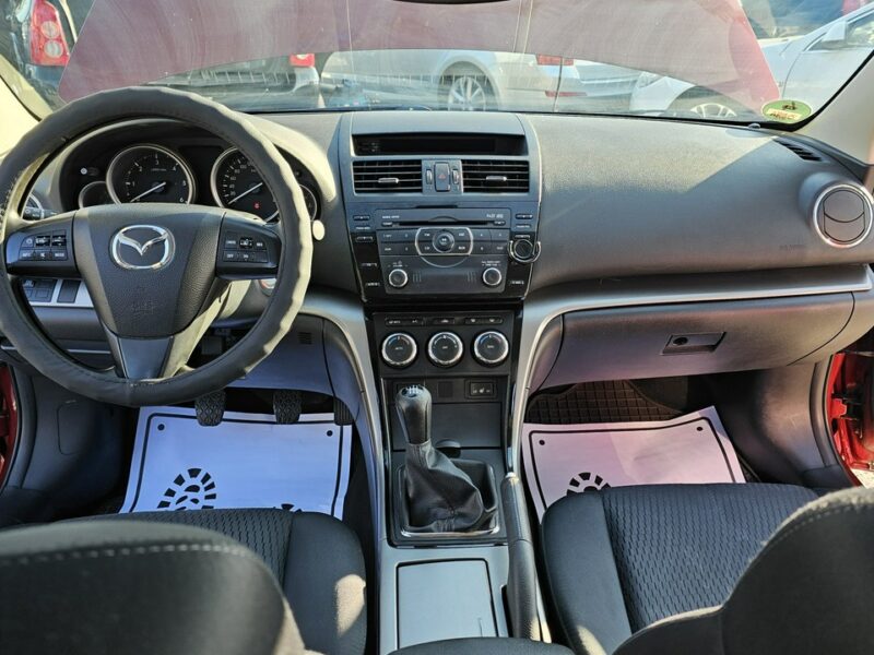 Mazda 6 -SPRZEDANY- Piękna 2,2 DIESEL ! Śliczny kolor Metalic , GWARANCJA II (2007-2013)