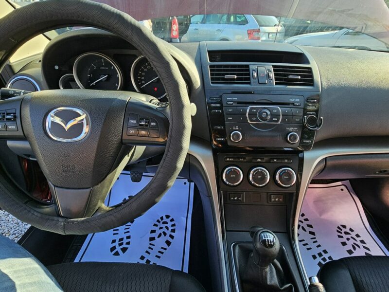 Mazda 6 -SPRZEDANY- Piękna 2,2 DIESEL ! Śliczny kolor Metalic , GWARANCJA II (2007-2013)